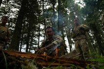 Airmen conduct SERE training in Montana