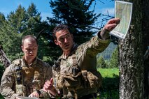 Airmen conduct SERE training in Montana