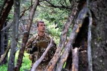 Airmen conduct SERE training in Montana