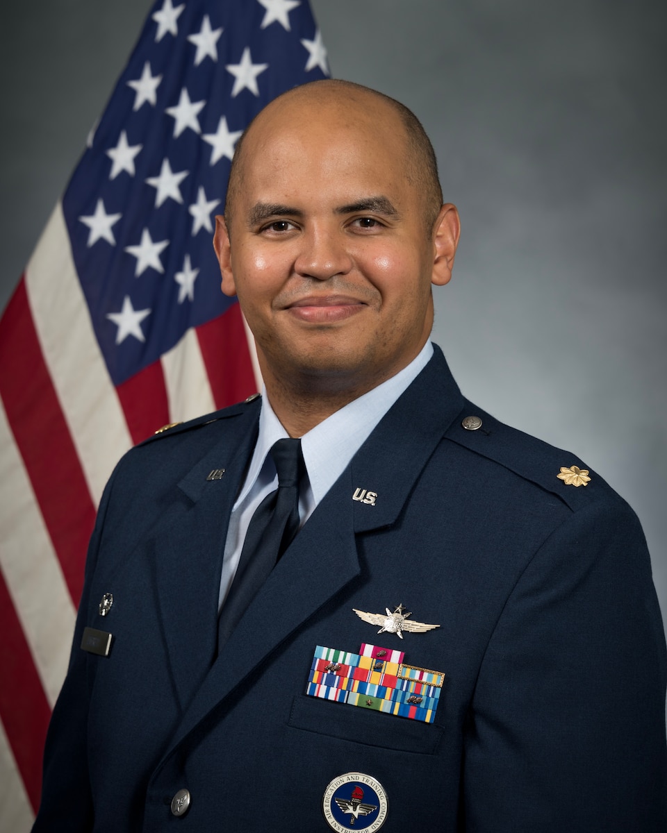 Maj. Chad J. Everett, commander, 42nd Communications Squadron, Maxwell Air Force Base, Alabama