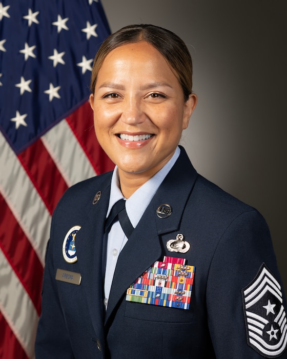Chief Master Sergeant. Rebecca A. C. Arbona