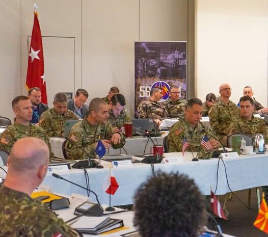 Wiesbaden, Germany - For the first time in three years, field artillery leaders from across Europe and NATO met in person at Lucius D. Clay Kaserne in Wiesbaden, Germany, for the 8th annual International Fires Warfighting Forum- Europe 2023.