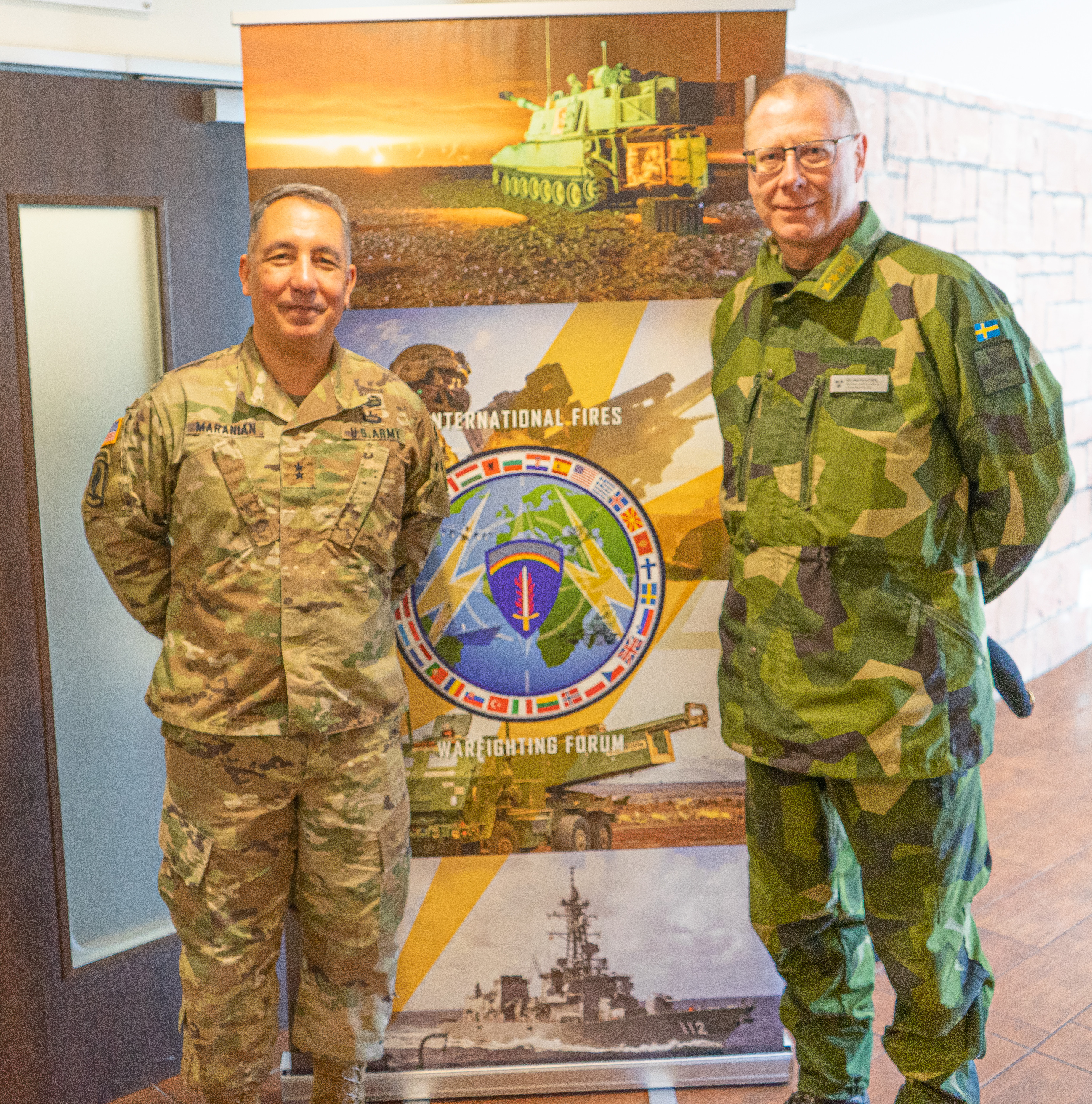 Wiesbaden, Germany - For the first time in three years, field artillery leaders from across Europe and NATO met in person at Lucius D. Clay Kaserne in Wiesbaden, Germany, for the 8th annual International Fires Warfighting Forum- Europe 2023.