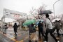 Japanese community members visit Commander, Fleet Activities Yokosuka (CFAY) during the 27th annual Spring Festival.
