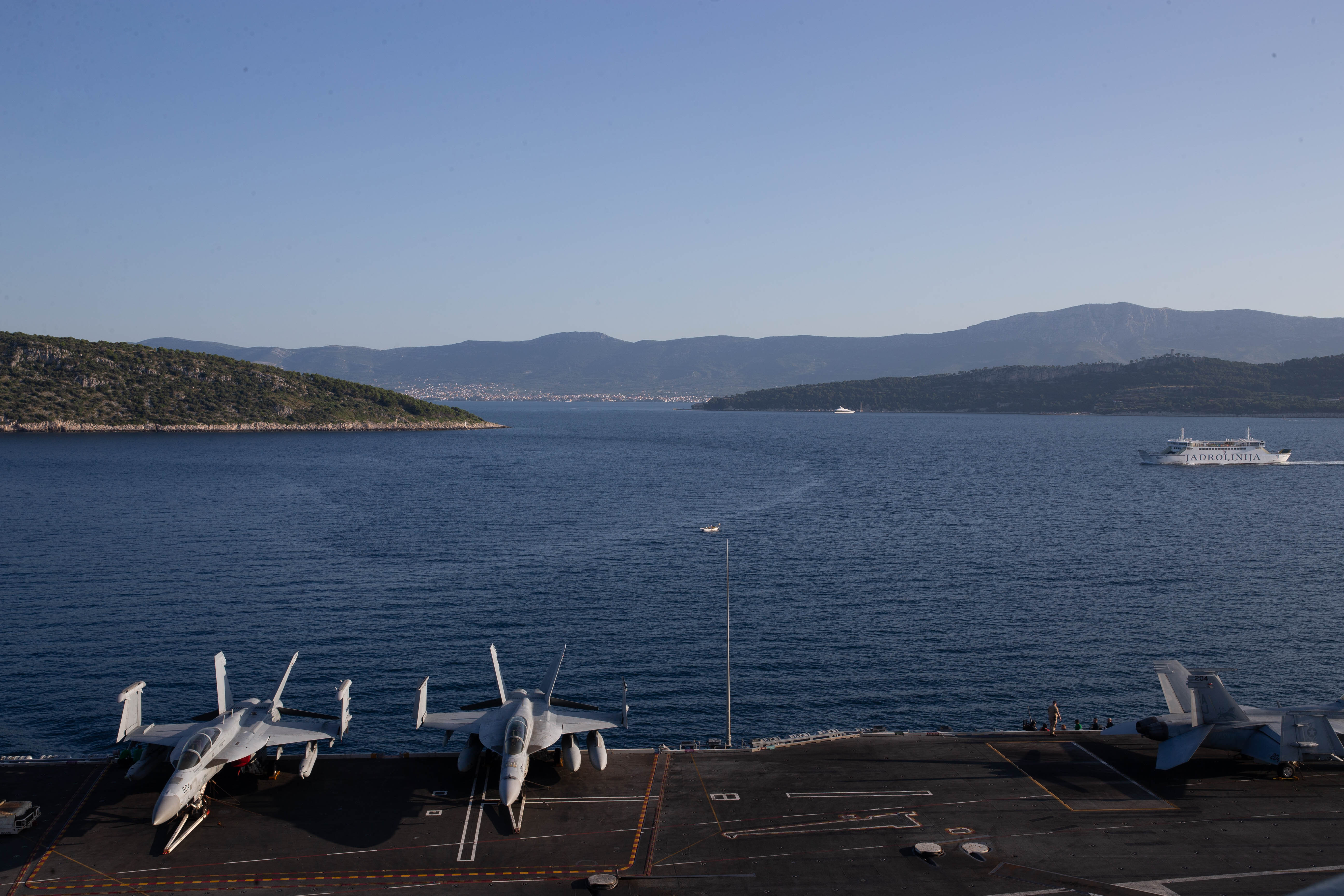 The World’s Largest Aircraft Carrier Arrives in Split, Croatia > U.S