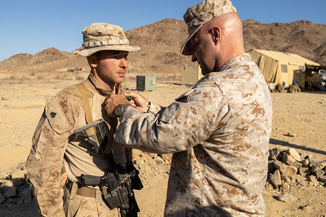 ITX 4-23: Lieutenant General David Bellon and Sergeant Major Carlos Ruiz visit Integrated Training Exercise 4-23