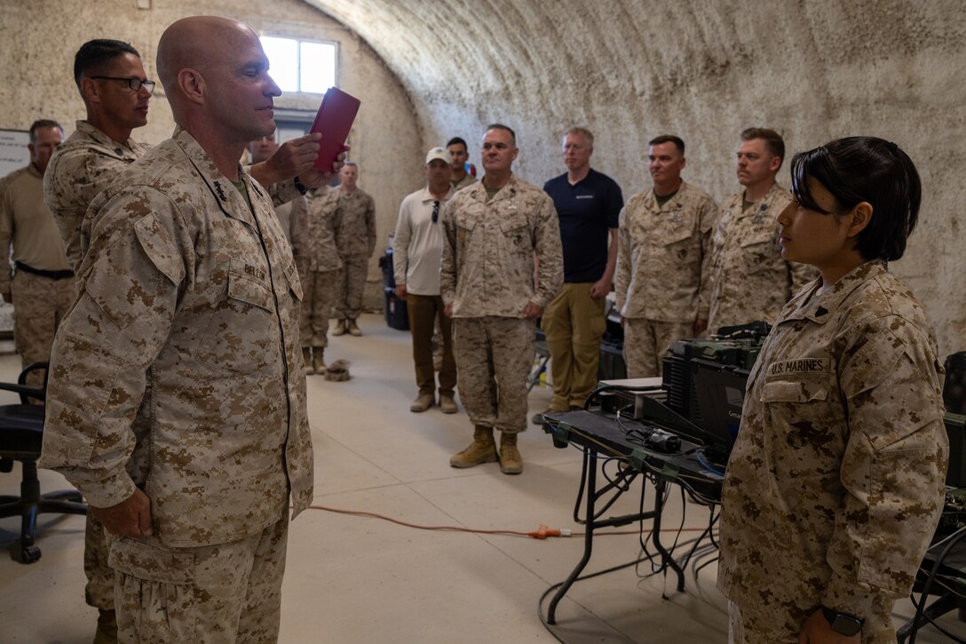ITX 4-23: Lieutenant General David Bellon and Sergeant Major Carlos Ruiz visit Integrated Training Exercise 4-23