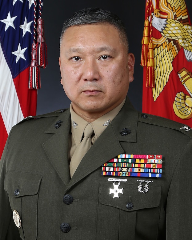 Colonel Todd E. Mahar, 24th Marine Expeditionary Unit commanding officer