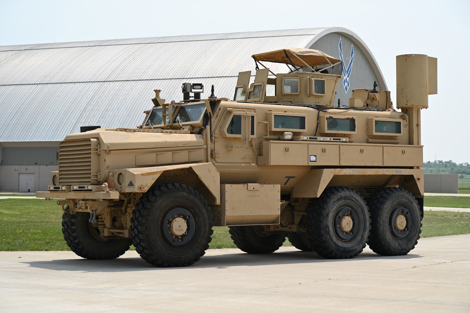 Mine-Resistant Ambush-Protected (MRAP) vehicle