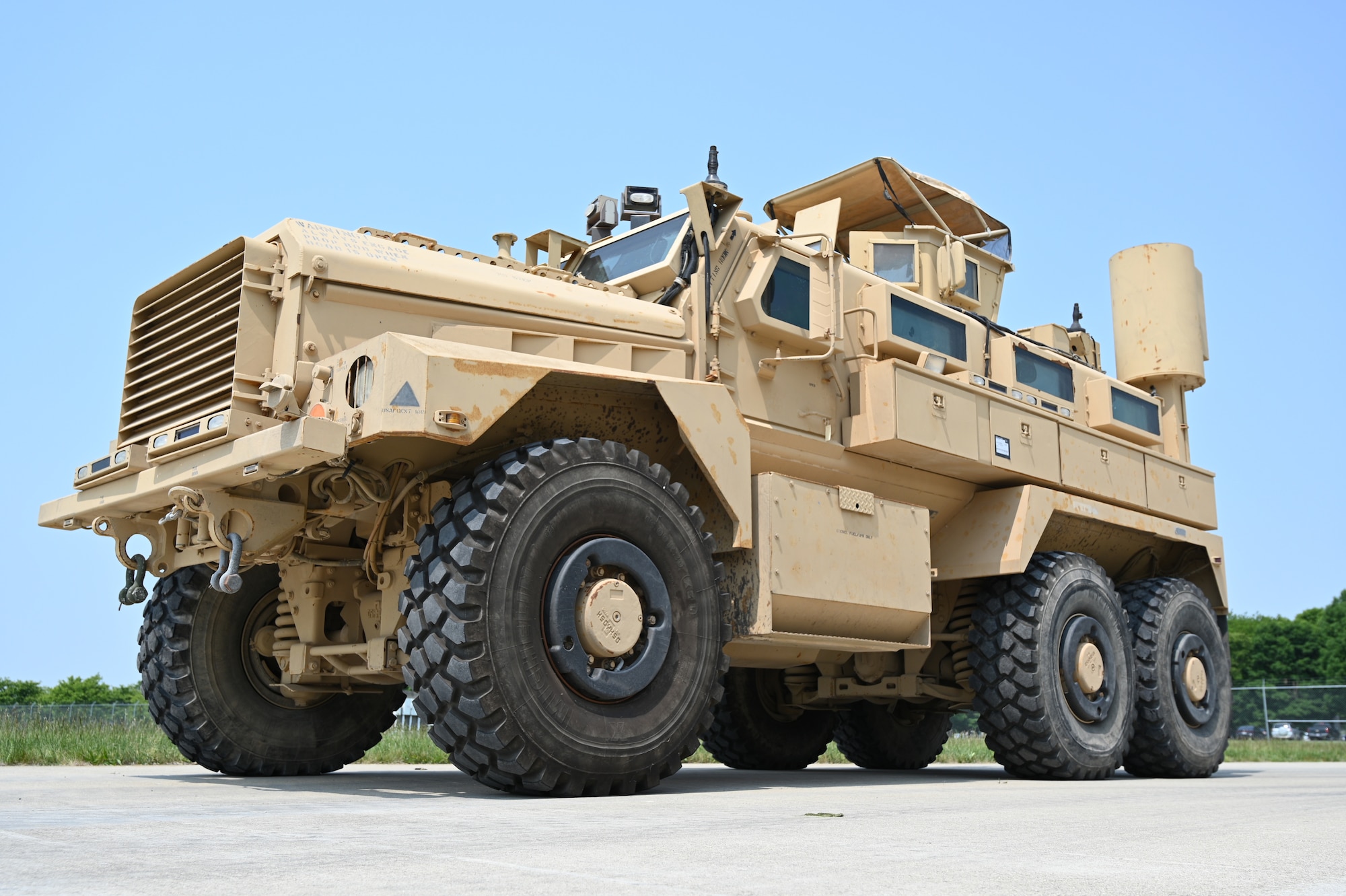 Mine-Resistant Ambush-Protected (MRAP) vehicle