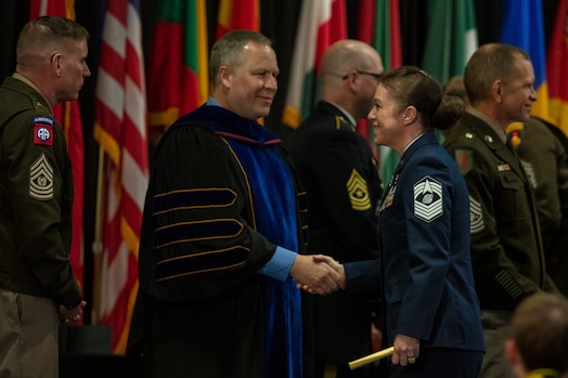  First U.S. Space Force Graduate of USASMA
