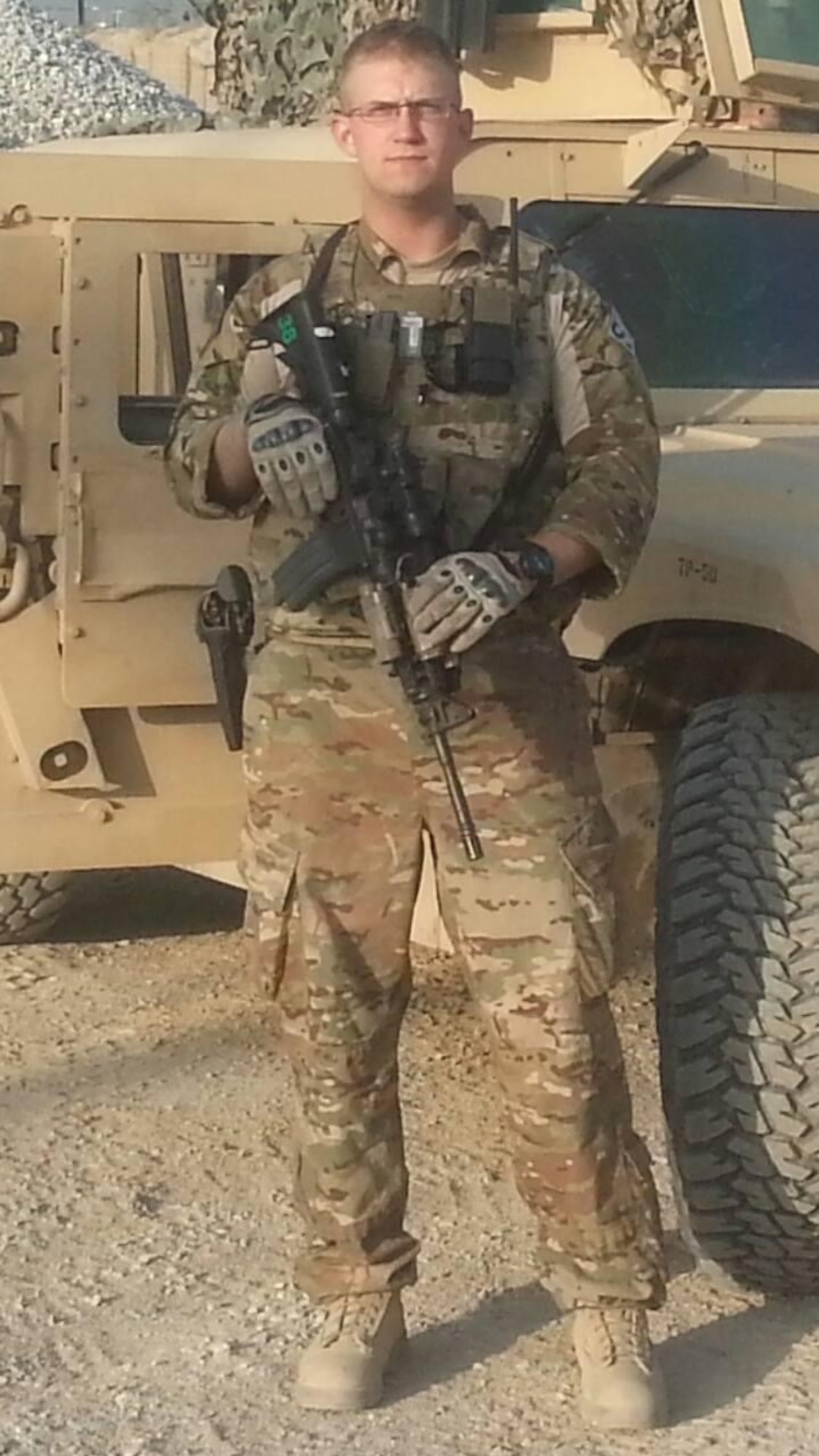 United States Air Force Senior Airman Mark Murphy