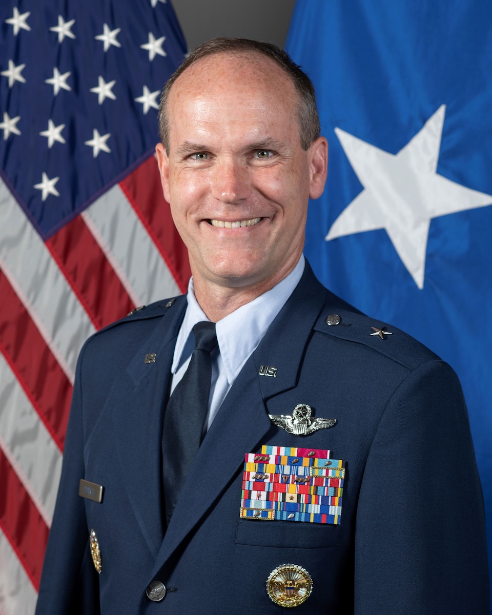 This is the official portrait of Brig. Gen. Jefferson O'Donnell.