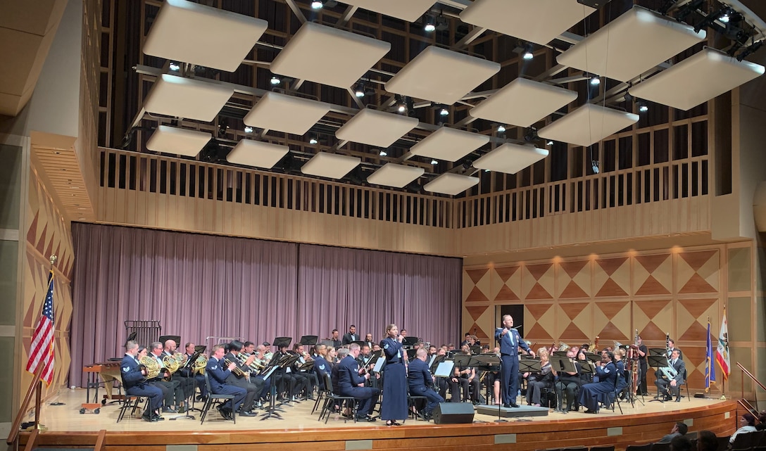 Concert Band performs in Clovis, CA