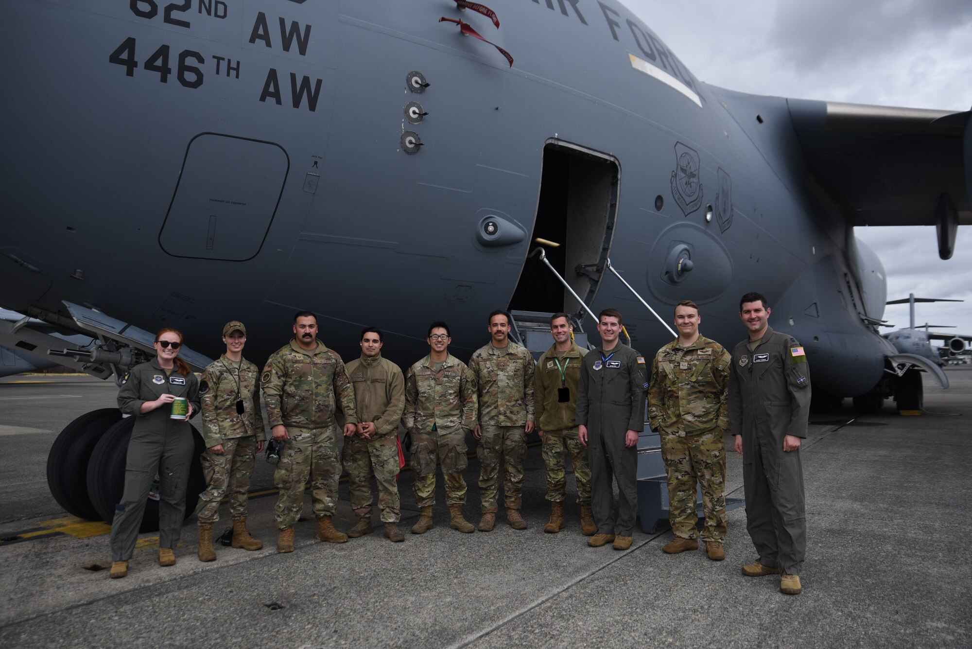 Last week, the 62d Operations Group, 62d Maintenance Group, 8th Airlift Squadron, and the 62d Aircraft Maintenance Squadron worked together to conduct this test in order to unlock critical ground servicing capabilities, allowing expansion of Agile Combat Employment envelope. (U.S. Air Force photos by Airman 1st Class Kylee Tyus)