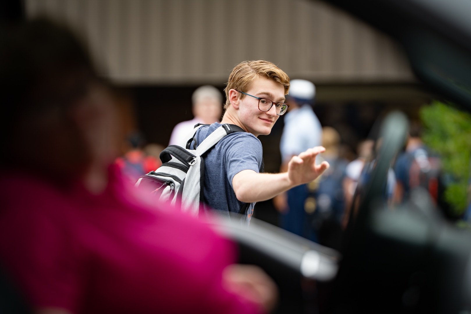 The U.S. Coast Guard Academy welcomes 300 young women and men to the Class of 2027 for Day One, June 26, 2023. Day One marks the start of Swab Summer, an intensive seven-week program that prepares students for military and Academy life. (U.S. Coast Guard photo by Petty Officer 2nd Class Matthew Abban)