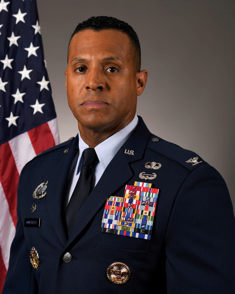 COLONEL VICTOR W. MONCRIEFFE II, commander AFIMSC Detachment 1.