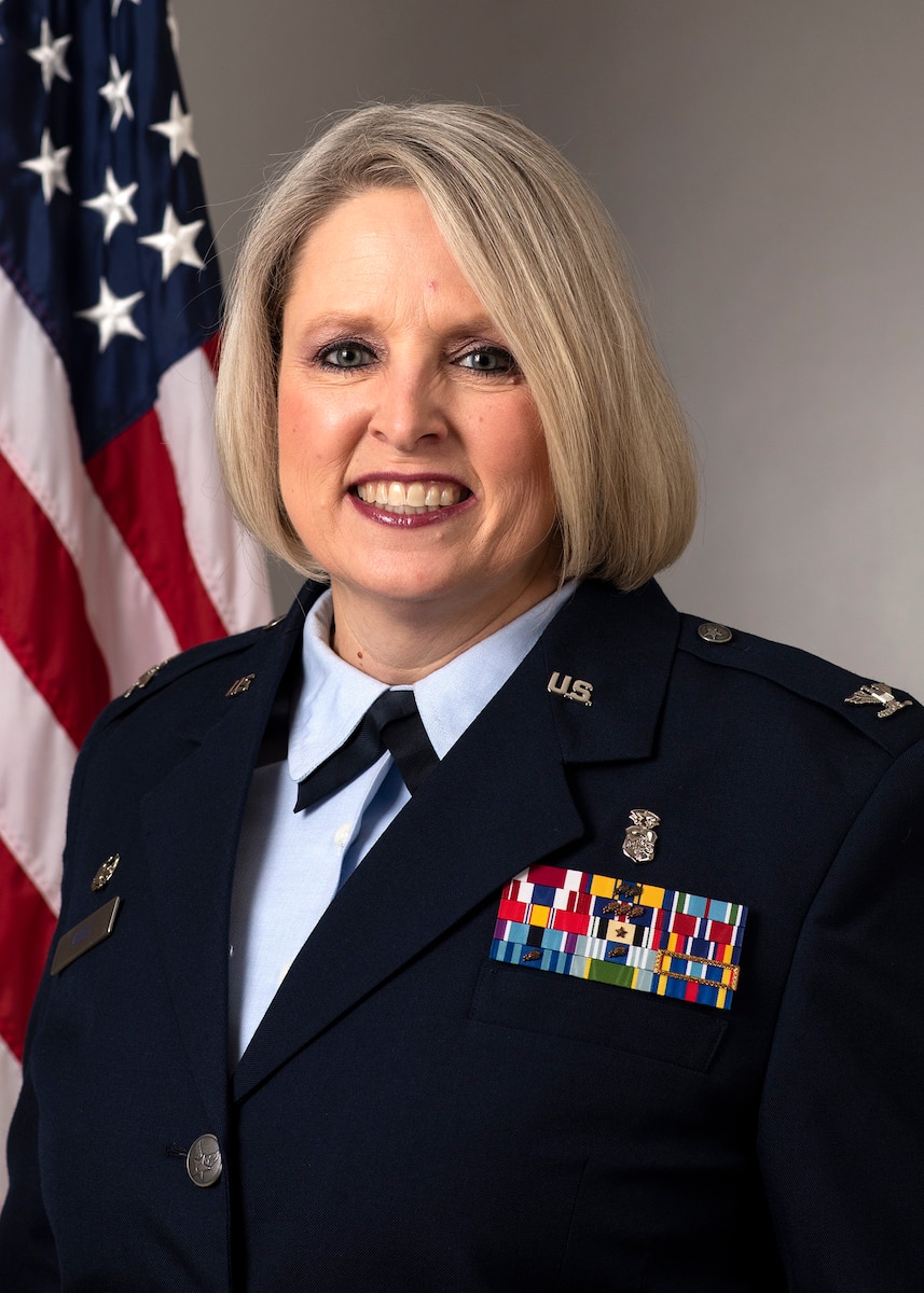 Col. Liana Vogel, 460th Medical Group commander