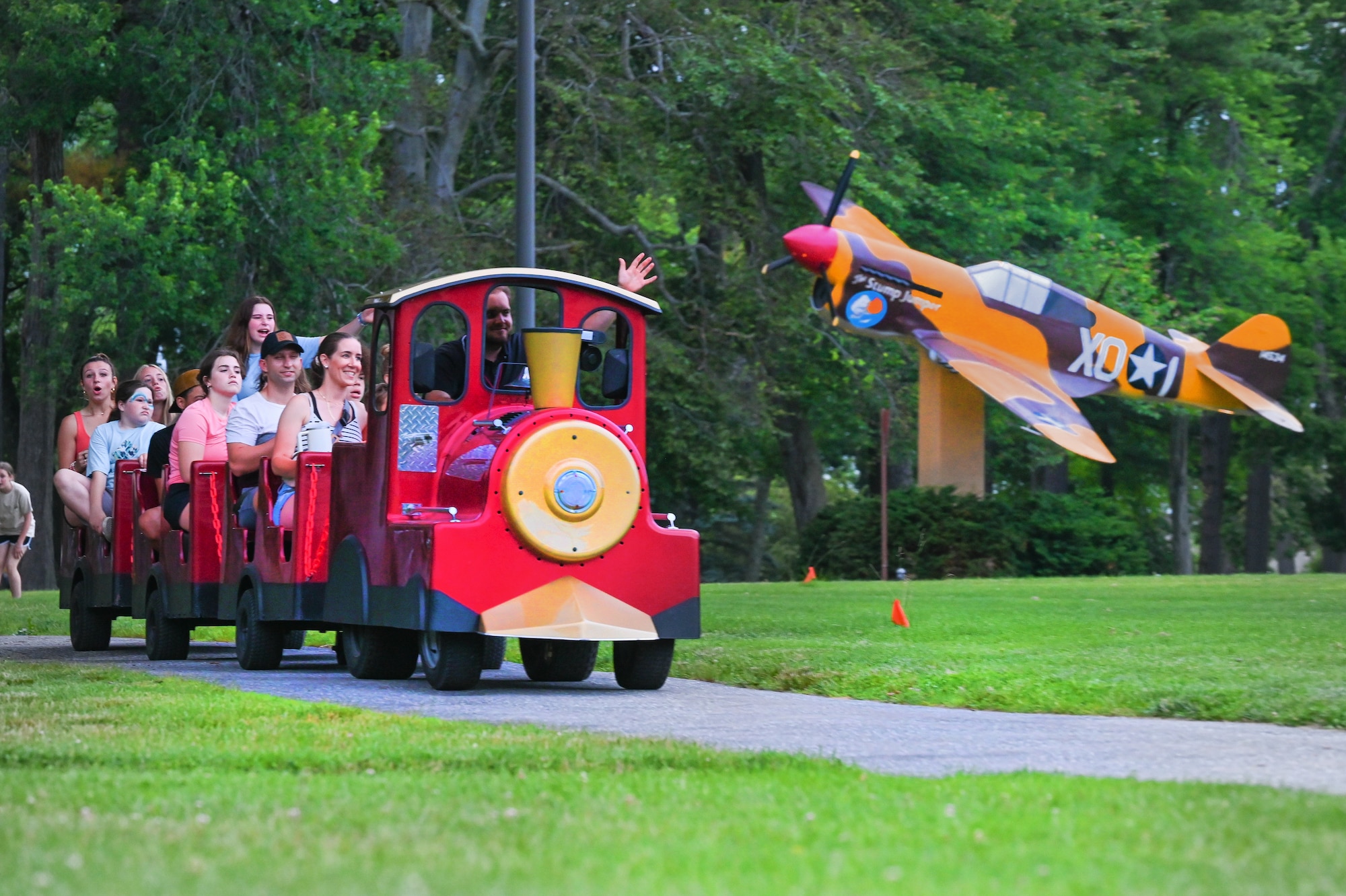image of train ride