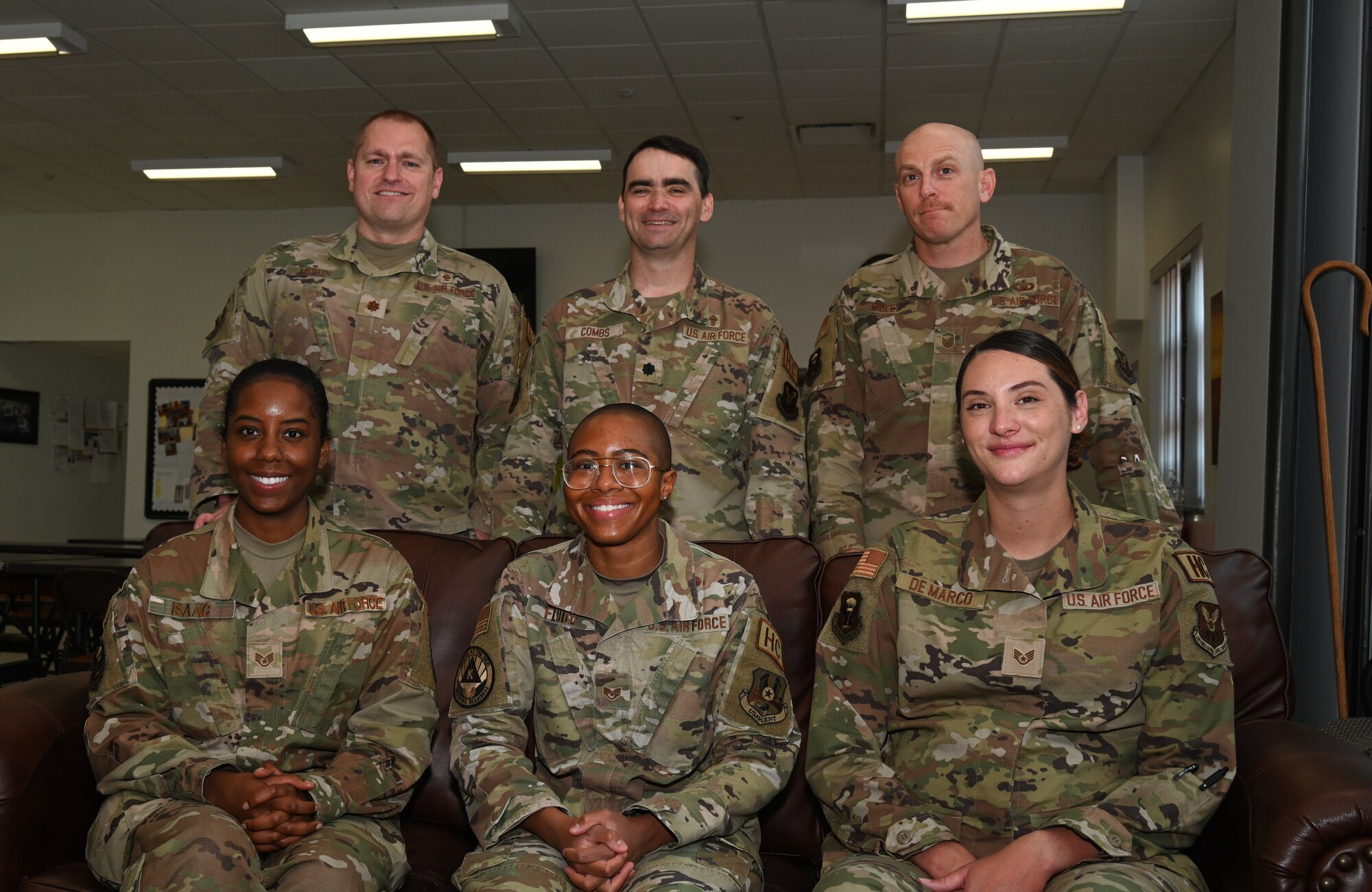 The 509th Bomb Wing chapel team supports the wing’s mission by taking care of the mental and spiritual well-being of the base. Chaplains and Religious Affairs Airmen work hand in hand to provide care to service members and their families. (U.S. Air Force photo by Airman 1st Class Hailey Farrell)