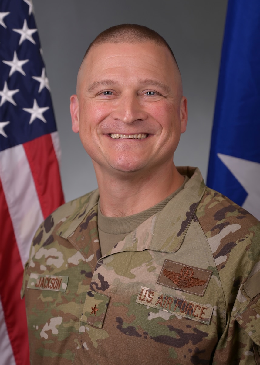 U.S. Air Force Official Portrait for Brig. Gen. Douglas D. Jackson