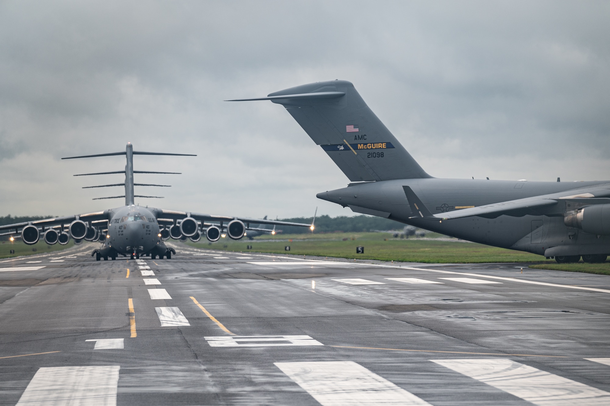 To commemorate the 100 year anniversary of aerial refueling,  26 Air Mobility Command bases from around the nation carried out air refueling demonstrations over the United States and overseas, showcasing that today’s U.S. Air Force is able to deliver unrivaled rapid global reach for U.S. forces and Allies and partners through the Mobility Air Forces fleet of KC-46, KC-135 and KC-10 tankers.