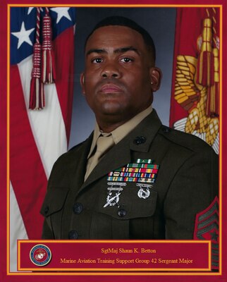 COMMAND SENIOR ENLISTED LEADER
MARINE AVIATION TRAINING SUPPORT GROUP 42