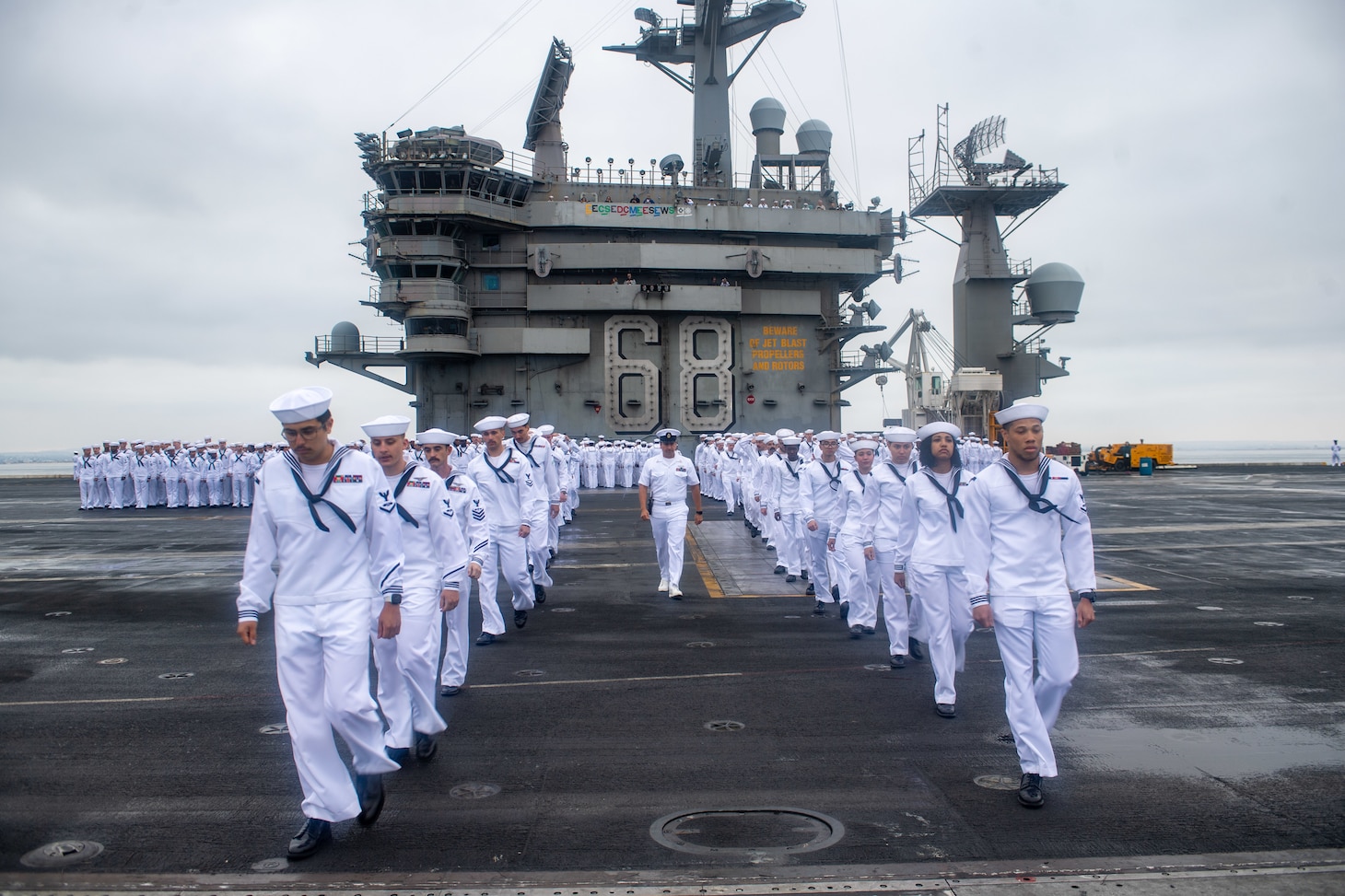 Nimitz Carrier Strike Group Returns to San Diego from Deployment