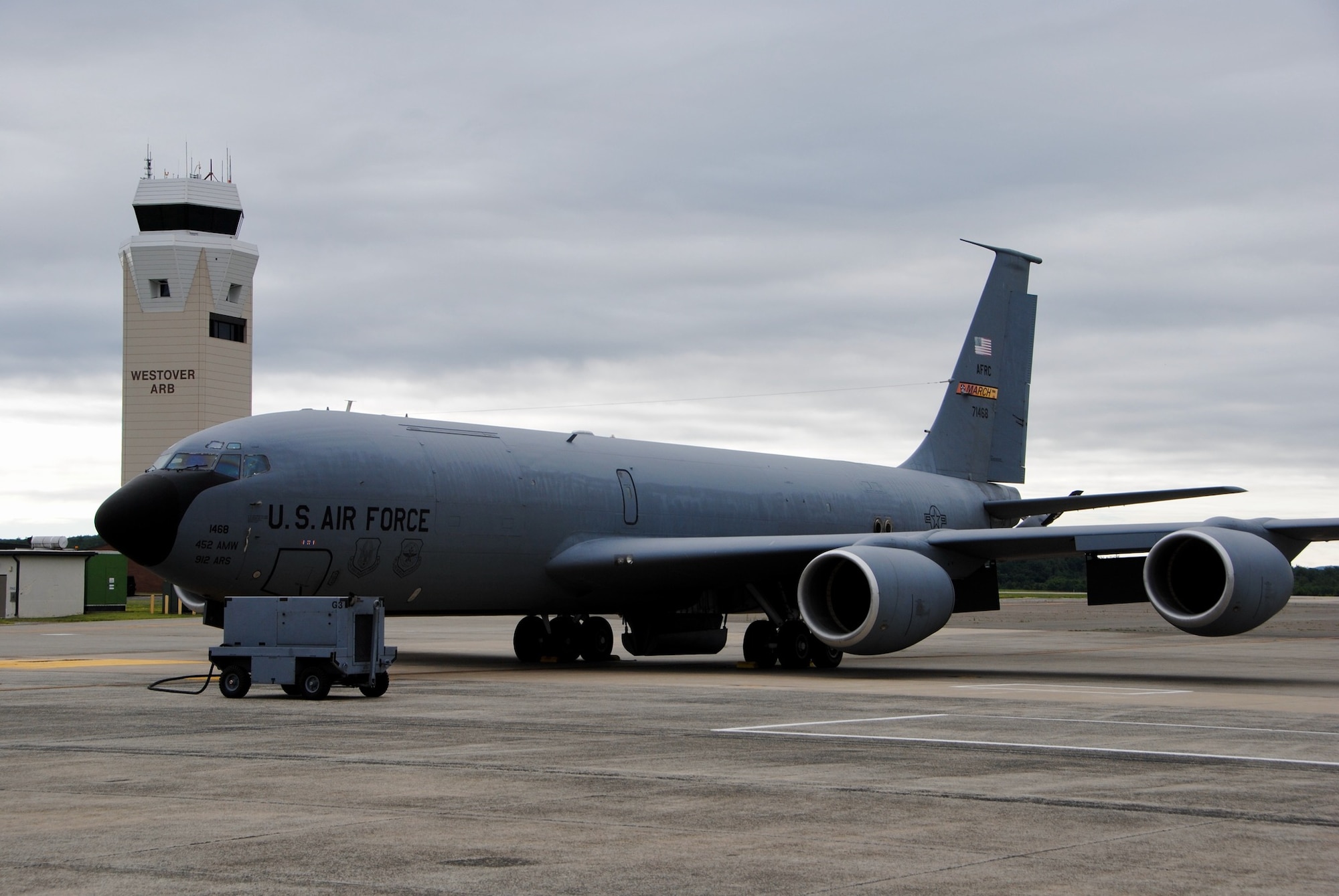 KC-135R Stratotankers dropped by overnight