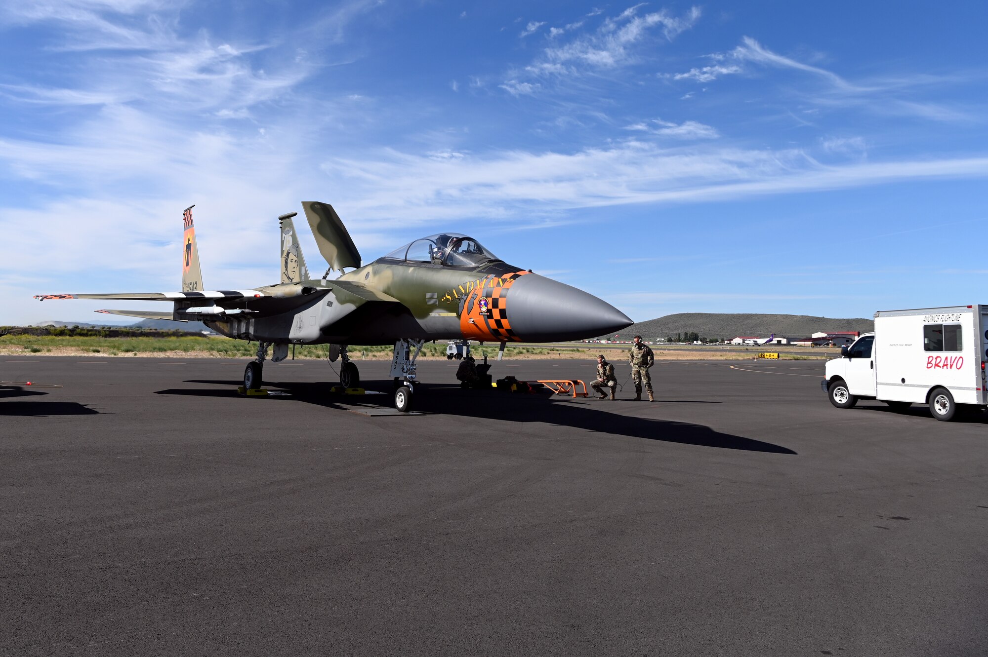 F-15 speed brake up