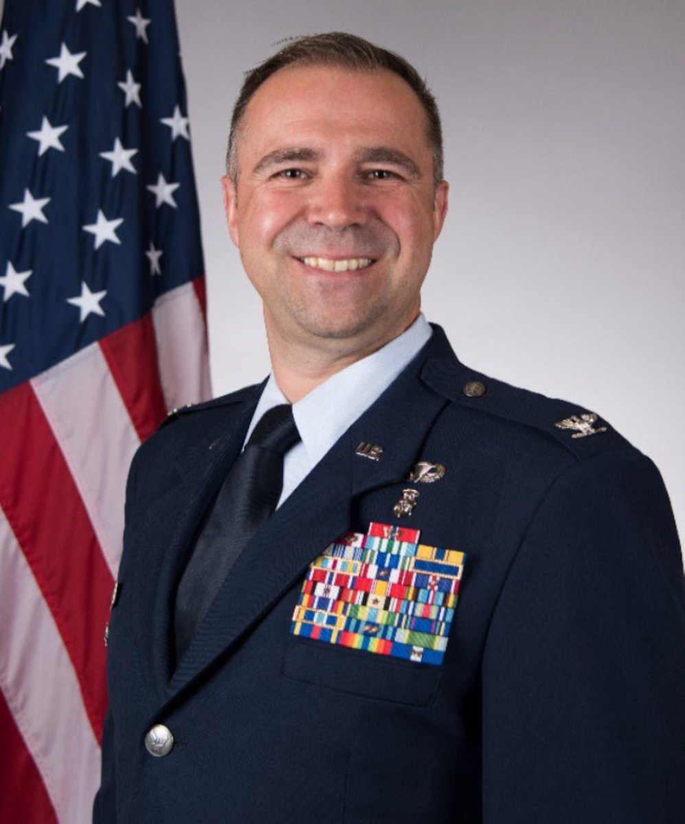 U.S. Air Force Col. Christopher G. Gonzales, 23rd Medical Group commander. (U.S. Air Force courtesy photo).