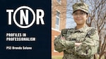 If you were to see Personnel Specialist 3rd Class Brenda Solano operate in her role as a pay and personnel specialist at Commander, Navy Reserve Forces Command you may mistake her for someone much more senior.