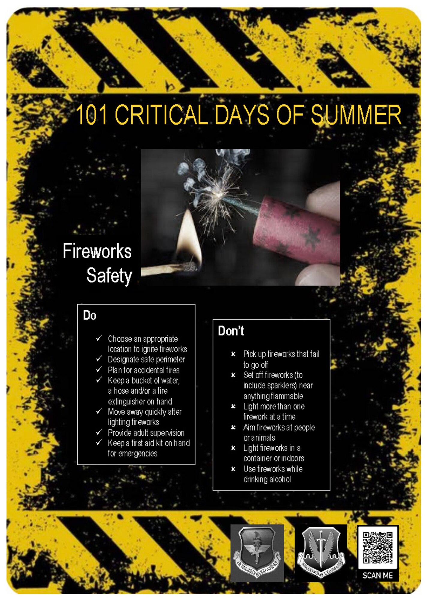With the Fourth of July holiday, fireworks safety becomes a focus area.