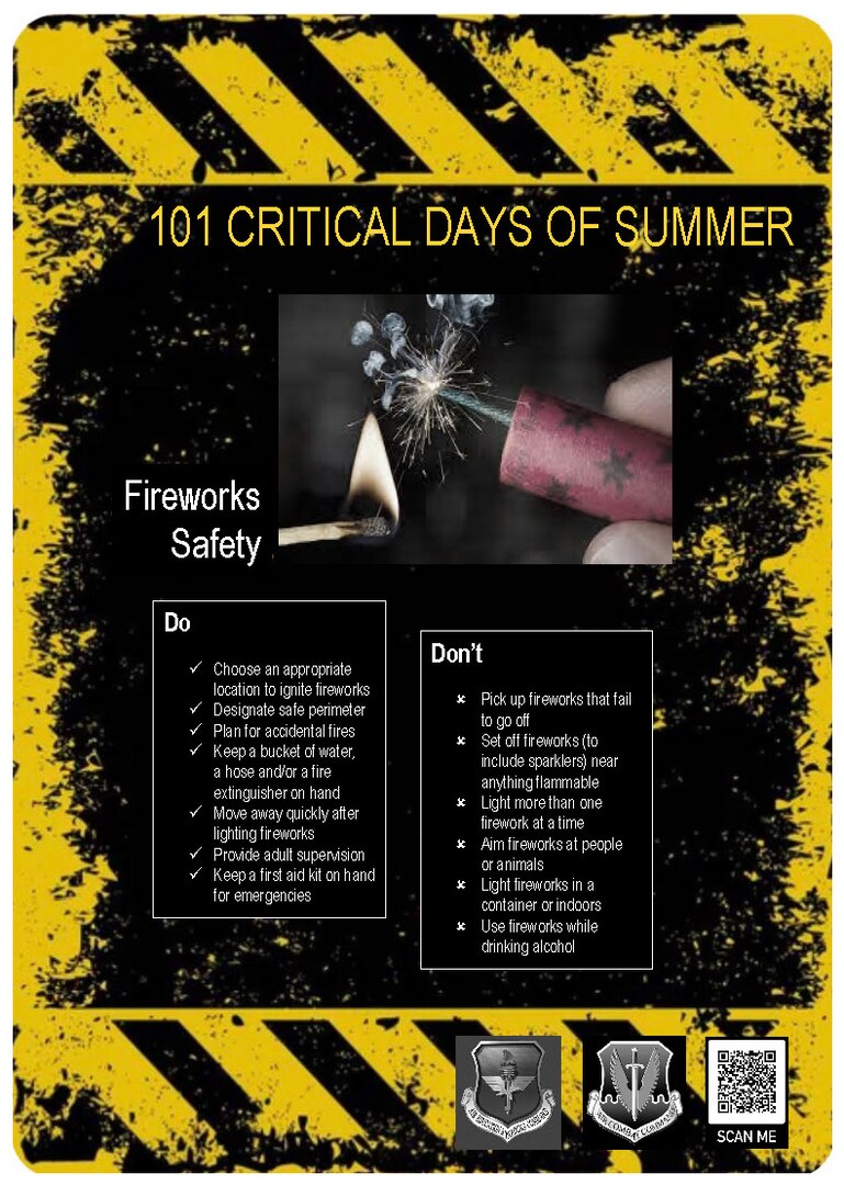 With the Fourth of July holiday, fireworks safety becomes a focus area.