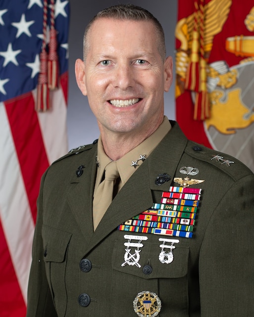 Major General Michael J. Borgschulte > 3rd Marine Aircraft Wing > Biography