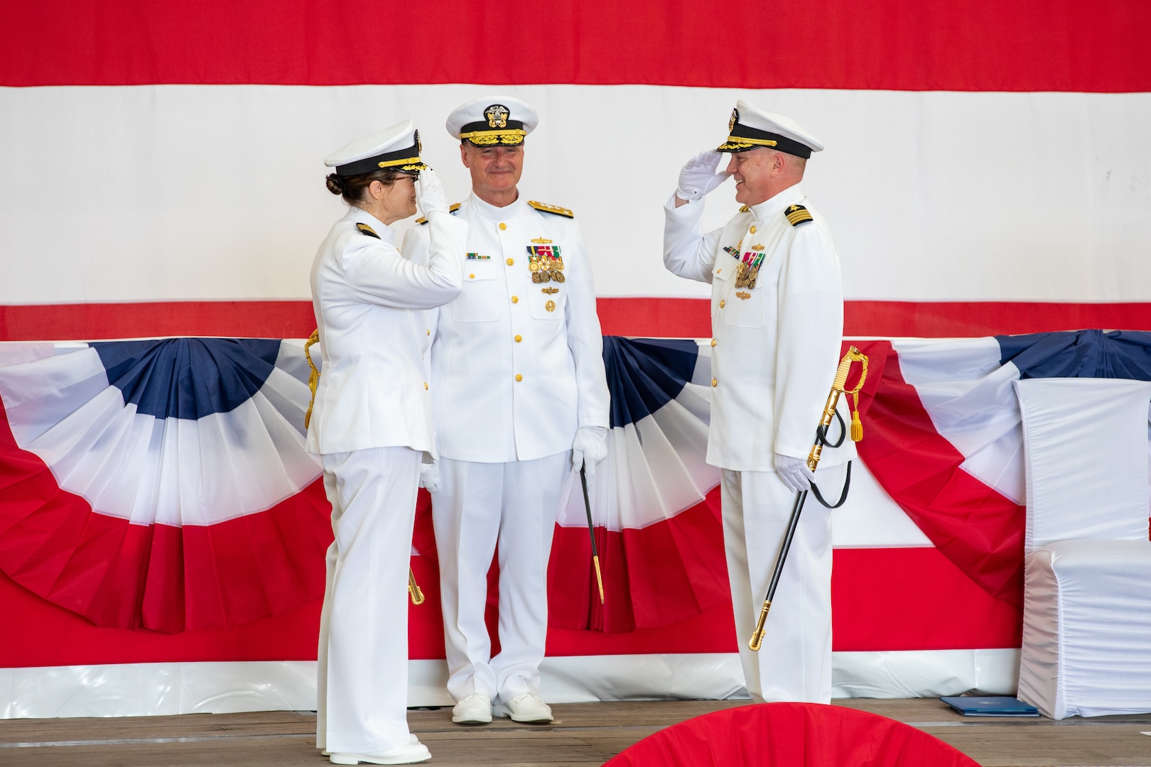 Capt. Jip Mosman assumed command of Norfolk Naval Shipyard (NNSY) as its 111th Shipyard Commander during the Change of Command Ceremony June 29.