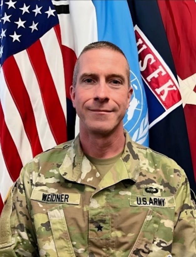 Brig. Gen. John Weidner, Chief of Staff United Nations Command, United States Forces Korea (Photo by United States Forces Korea).