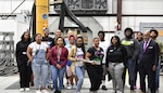 IMAGE: Students from Norfolk State University and Dr. Leroy Salary, a school outreach leader and physics faculty member, had the opportunity to tour several different facilities during their visit to Naval Surface Warfare Center Dahlgren Division June 20.