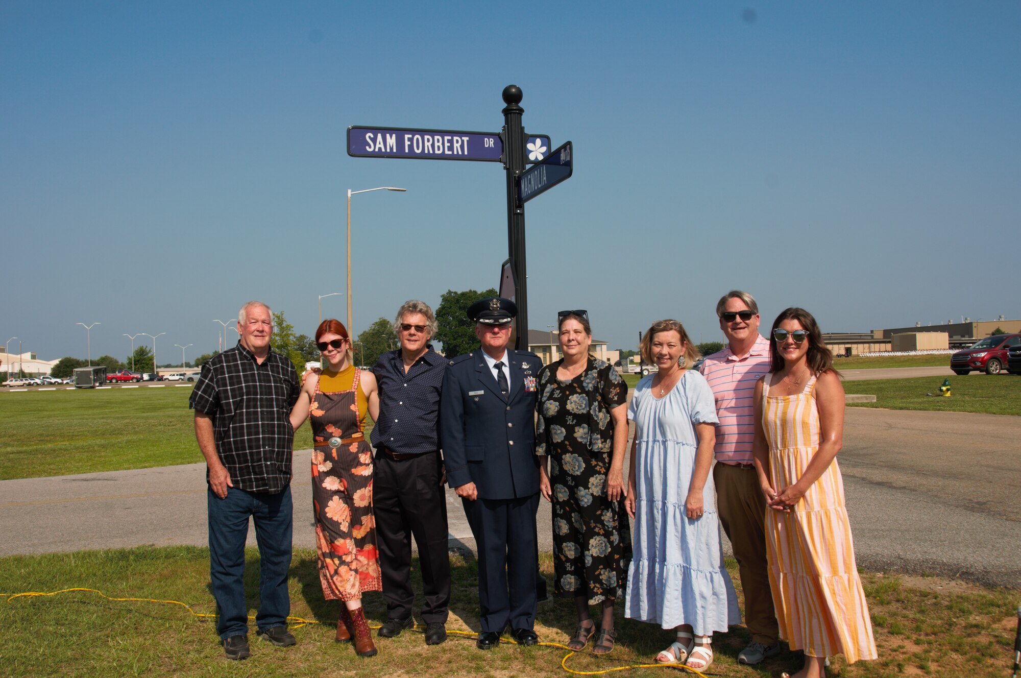 186 ARW names street after Brig. Gen. (retired) Sam Forbert Jr.