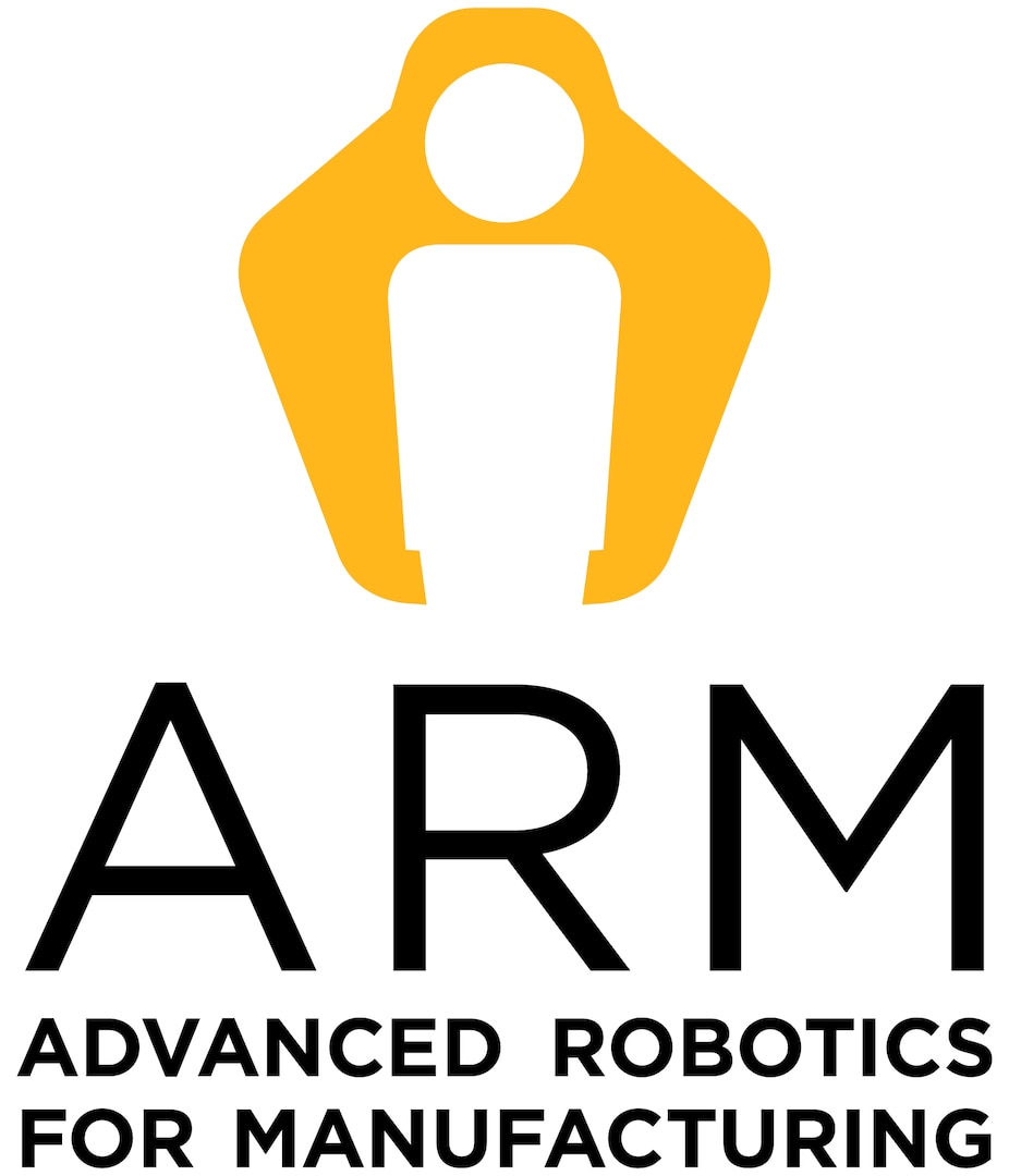 The ARM (Advanced Robotics for Manufacturing) Institute Logo
