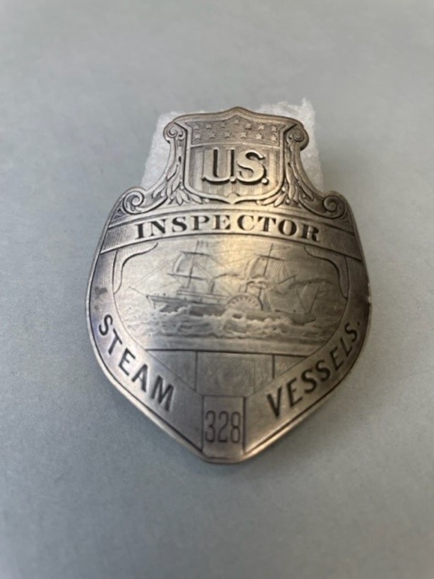 Steamboat Inspection Service inspector's ID badge