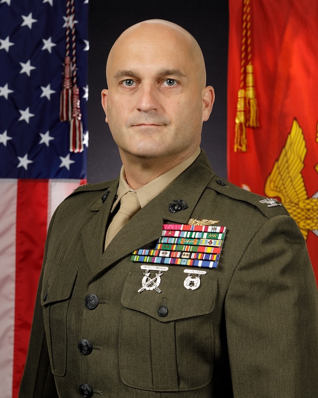 Official U.S. Marine Corps Portrait: Colonel Scott M. Reed