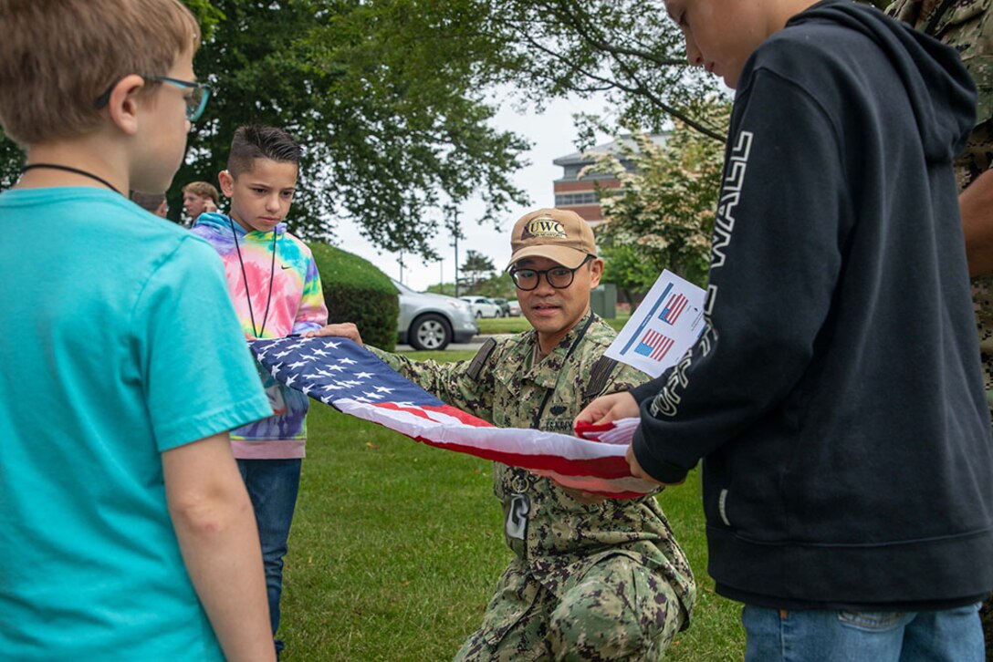 NUWC Division Newport’s Bring a Child to Work Day engages kids in STEM careers, Navy traditions
