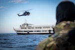 Members of the Canadian Special Operations Forces Command repel from a helicopter during Exercise Vital Archer 23 in June 2023. Led by U.S. Northern Command and Canadian Special Operations Forces Command, Vital Archer 23 featured approximately 1,400 participants from 23 U.S. and Canadian government agencies from across both nations’ national security enterprises, with special operations forces from both nations.