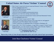 United States Air Force Victims' Counsel information