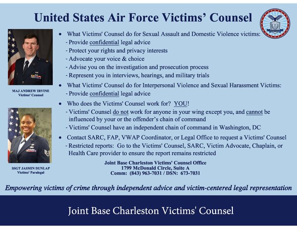United States Air Force Victims' Counsel information