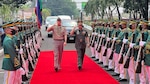 Army Gen. Daniel Hokanson, chief, National Guard Bureau, met with Philippine military leaders to discuss enhancing the security cooperation partnership between the Southeast Asian island nation and the Hawaii National Guard and Guam National Guard in Manila, Philippines, May 20, 2023. This image was acquired using a cellular device.