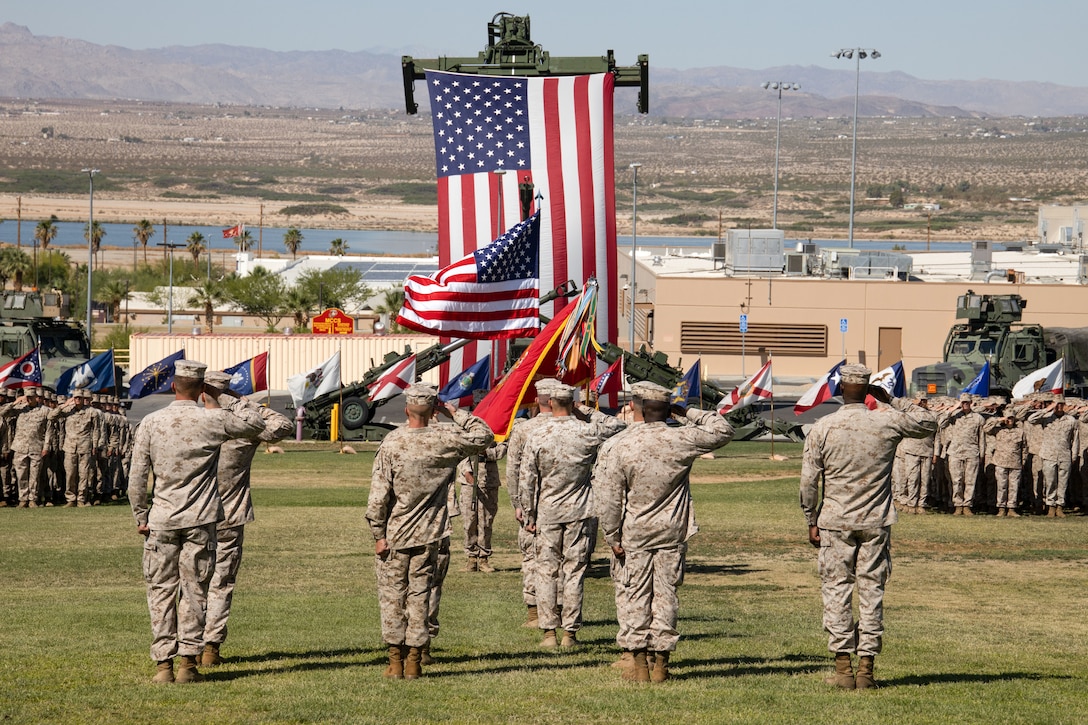 Change of Command Ceremony held for 3rd Battalion, 11th Marine Regiment