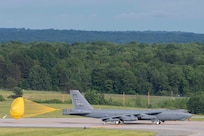 Photo of B-52 landing