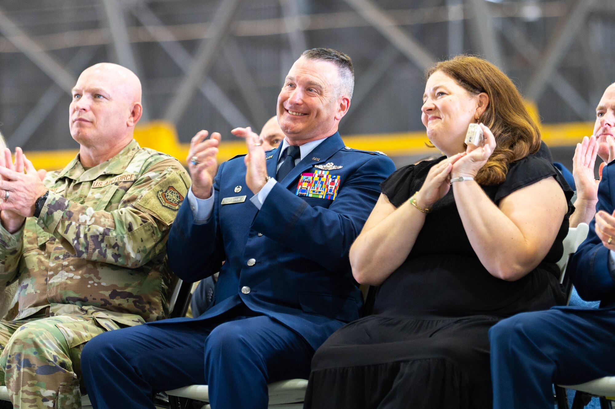 Naturalization Ceremony in Hangar 1